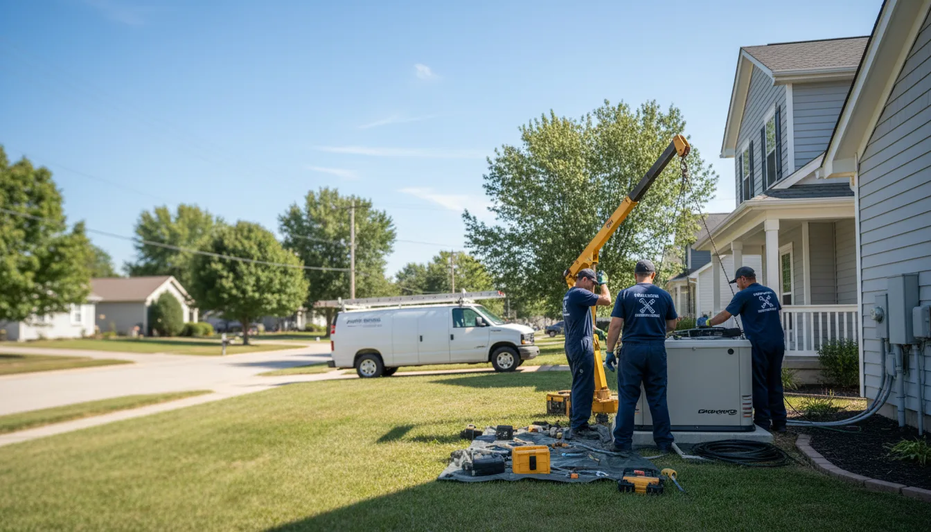 Generator Installation in Red Lion, PA near me